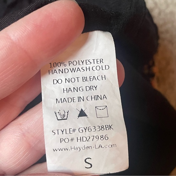 Hayden Girl gorgeous fall floral tiered dress-Girls size small-EUC - Picture 11 of 16